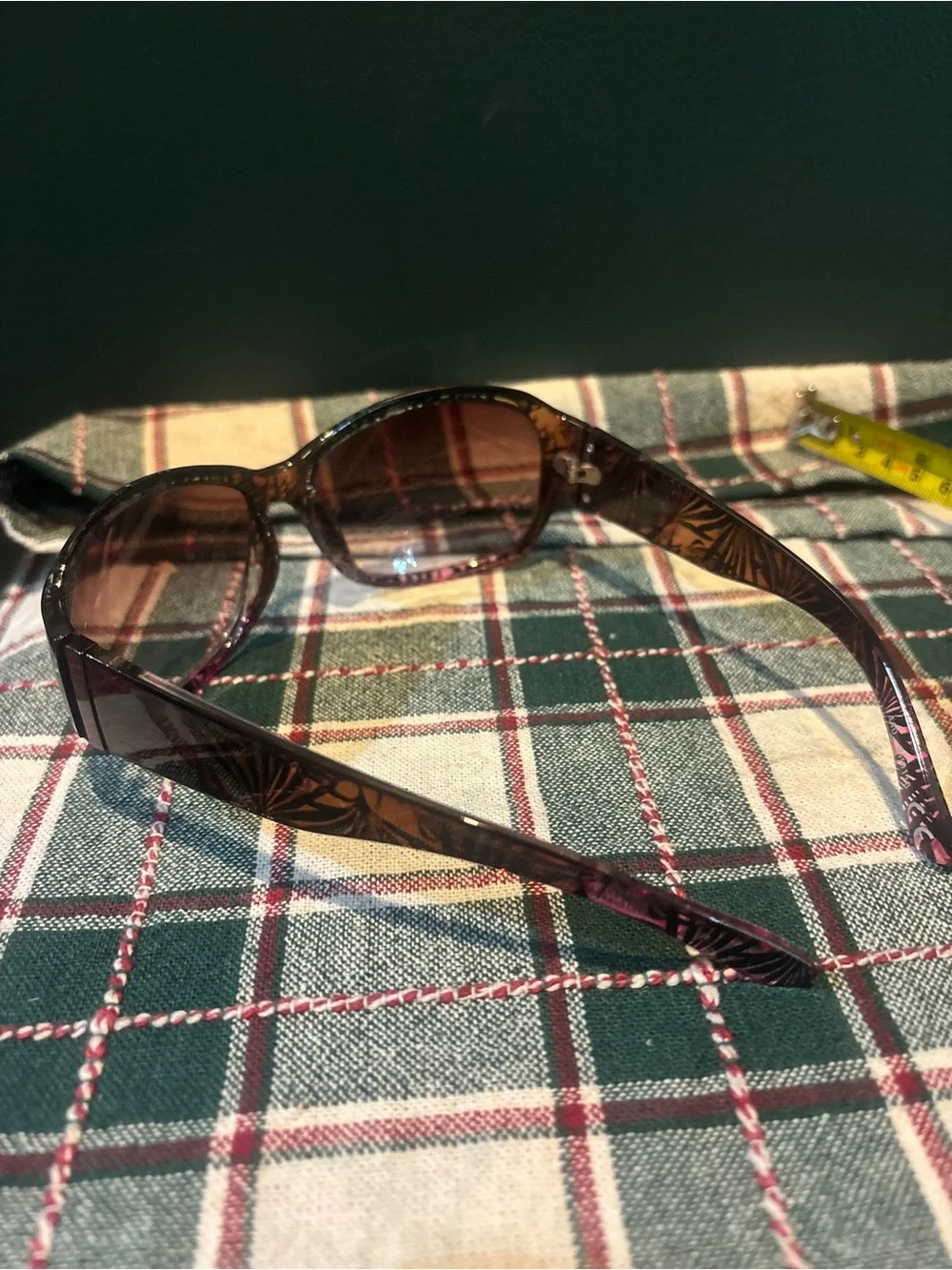 Classic Brown Gradient Womens Sunglasses Multicolor Island Design